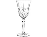 6 Verres à Vin en Cristal - Service Romeo (27 cl) - Art de Table - Décoration de Table - ...