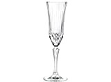 6 Verres/Flûtes à Champagne en Cristal - Service Concorde Prestige (18cl) - Maison Klein - Artisan du Cristal - Coffret ...