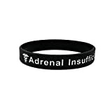 Adrenal Insufficiency - Bracelet d'alerte médicale Homme et Femme de Butler & Grace.