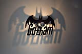 Applique à ombre portés Gotham sous les ailes de Batman