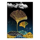Arterby's® - Premium Cadre Affiches Toile Canvas Peinture - Illustration Abstrait Artistique Peinture - Made in Italy - HD Affiche ...