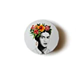 Boite métal clic-clac Frida Kahlo boite à pilules bonbons création Française