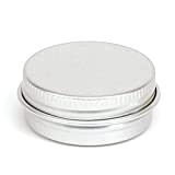 Boîte métallique ronde argentée en aluminium | Boîte à shampooing solide | Boîte de rangement de savon - Boîte de ...