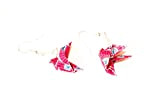 Boucles d'oreilles colombe origami