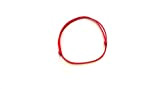 Bracelet Kabbale rouge, Bracelet minimaliste, Cordon nœuds coulissants, Bracelet Porte bonheur, 20 couleurs disponibles, taille adulte ou enfant, Bracelet zen, ...