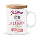 Cadeau maîtresse - Mug à personnaliser avec votre prénom pour maîtresse - idée cadeau maîtresse