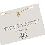 Cadeau Nounou: Bracelet arbre de vie:"Une nounou merveilleuse est difficile à trouver et impossible à oublier"