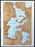 Carte Méditerranée sans frontières 50 x 70 cm