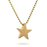 Collier étoile en or petite étoile simple fait à la main 14k or rempli de bijoux en chaîne