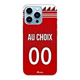 Coque Manchester Domicile 2022 2023 Personnalisable Transparente Silicone - Compatible iPhone Samsung Huawei Xiaomi Sony Oneplus Google Honor (iPhone 8 ...