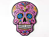 Crâne de sucre rose - Jour des morts -Dia de Los Muertos - Calavera - Horloge murale