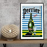 Déco reproduction d'affiche vintage - Perrier - sur papier photo 250gr/m2