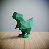 Dinosaure，Yona DIY Papercraft kit, Dinosaure de papier, Décoration，Décoration d'intérieur, trophée de papier, cadeau, Origami 3D, bricolage en papier, kit de ...