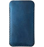 Étui bleu pour Samsung Galaxy S21 ULTRA en cuir véritable. Coque housse etui case cover pochette note9