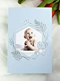 Invitations personnalisées pour bébé avec photo Invitation de enfants - pour bébé garçon - Baptême anniversaire de première année Cérémonie ...