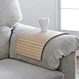 Le plateau adaptable au bras du canapé, du fauteuil ou du fauteuil, pliable, portable, offre un espace utile pour laisser ...