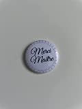 magnet badge merci maître