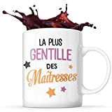 Mug Life Maîtresse Cadeau de Fin d'année pour « la plus gentille des maîtresses » | Résistant au Lave-Vaisselle et ...