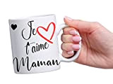 Mug personnalisé maman - Cadeau original - Déclaration d'amour - Tasse magique - Je t'aime maman