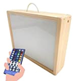 Nenitus Boîte à lumière Montessori RGBW 40x50 cm avec marquage CE (conformité européenne)