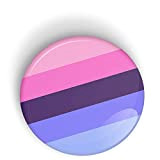 Omnisexual Pride Flag bouton épingle ou aimant de réfrigérateur LGBT LGBTQ LGBTQI LGBTQIA
