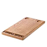 Planche à découper faite à la main en chêne avec une décoration traditionnelle japonaise Planche à découper Planche à servir ...