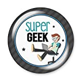 Porte-clés décapsuleur 56mm Super geek idée cadeau anniversaire noël thèmes divers ami famille école médical profession