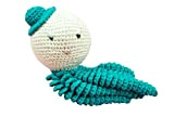 Poulpe Amigurumi pour nouveau-né de couleur verte. Poulpe au crochet pour bébés et prématurés en fil 100% coton, idéal comme ...