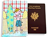 Protège passeport garçon enfant, porte-passeport, range passeport PP7077