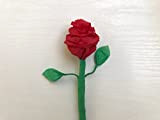 Rose basique en serviette en papier ouate par Mister Flower