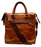 Sac cuir d'èpaule sac postier sac en cuir homme femme bandoulière messenger sacoche tablet en cuir executive sacoche notebook marron
