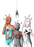 Spiderman new generation - affiche encre et aquarelle A4/A3/A2/A1