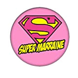 Super Marraine Magnet 56mm Idée Cadeau Marraine Anniversaire Noël