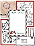 TICKY-TACKY | Kit de papeterie pour créer sa lettre au Père Noël | Création Française | Kit pour écrire sa ...