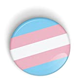 Transgender Pride Flag bouton épingle ou aimant de réfrigérateur LGBT LGBTQ LGBTQI LGBTQIA