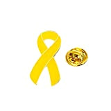Yellow Awareness Pin Soutien De Sensibilisation A L'épingle A Ruban Jaune Sarcome Cancer Des Os Endométriose Lutte Contre Le Survivant ...
